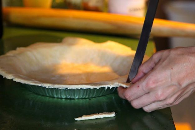 pie crust making