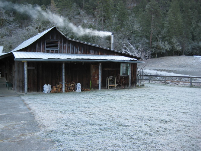 Bar 717 Ranch in Winter